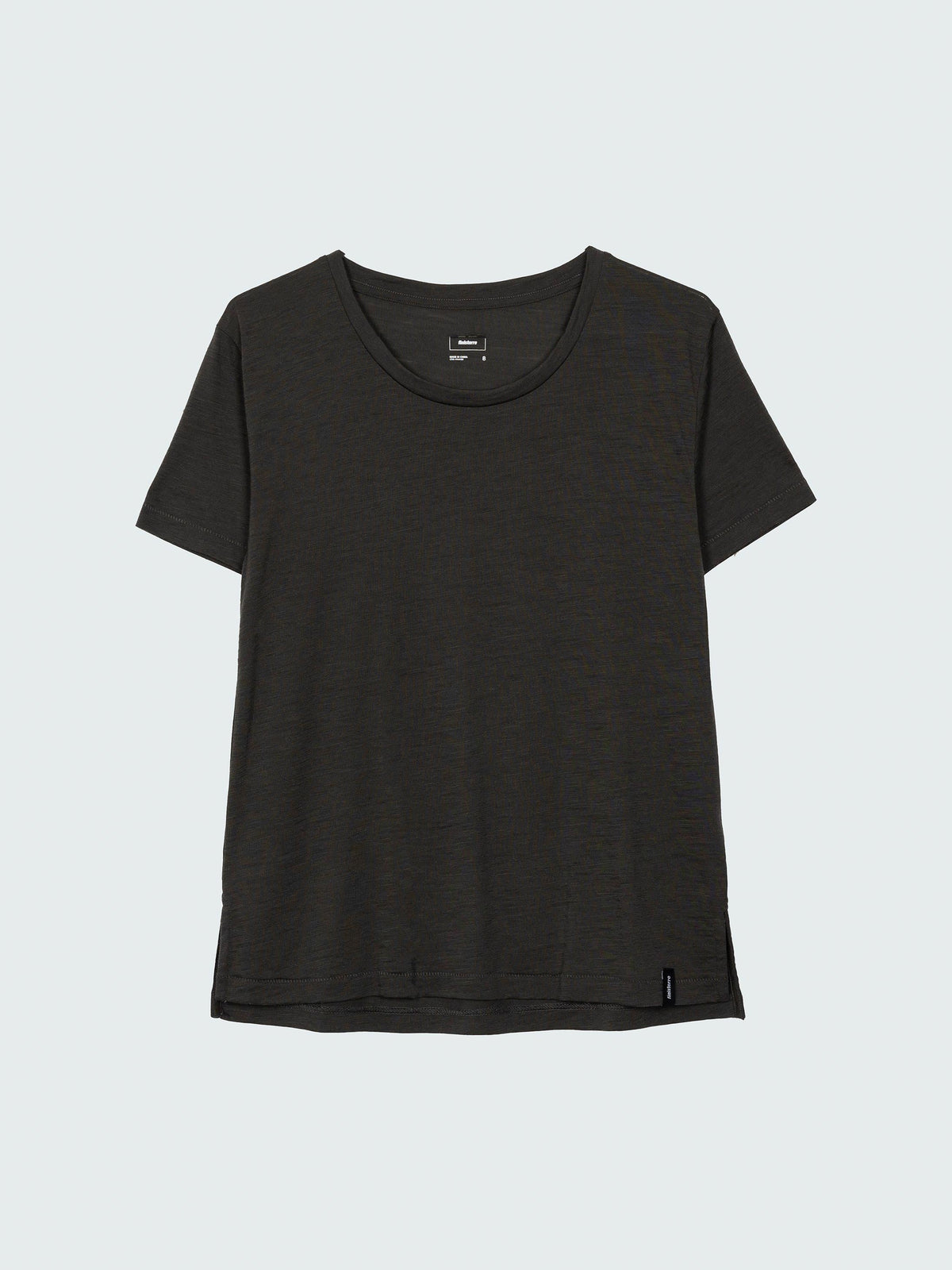 Merino T-Shirt Baselayer in Raven Black - Seeker