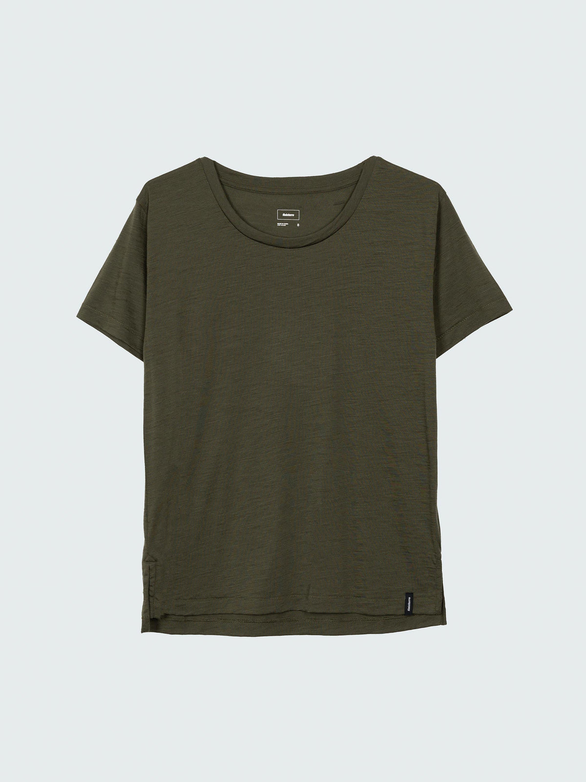 Merino T-Shirt Baselayer in Olive - Seeker