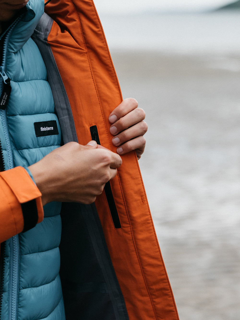 Recycled Waterproof Jacket in Red - Stormbird