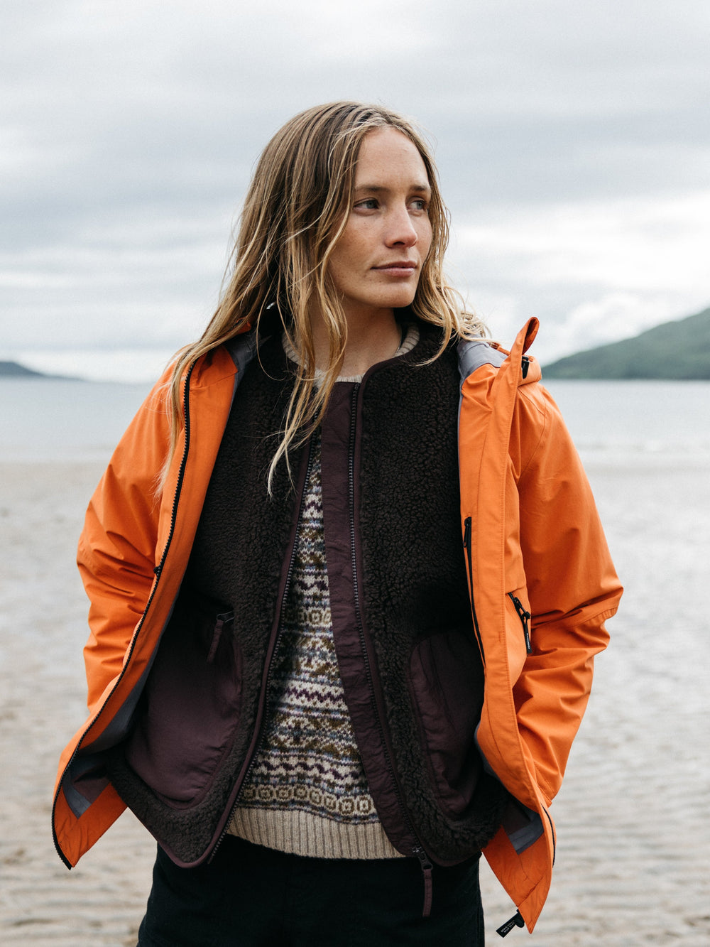 Recycled Waterproof Jacket in Red - Stormbird