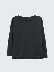 Merino Long Sleeve Baselayer in Raven Black - Seeker