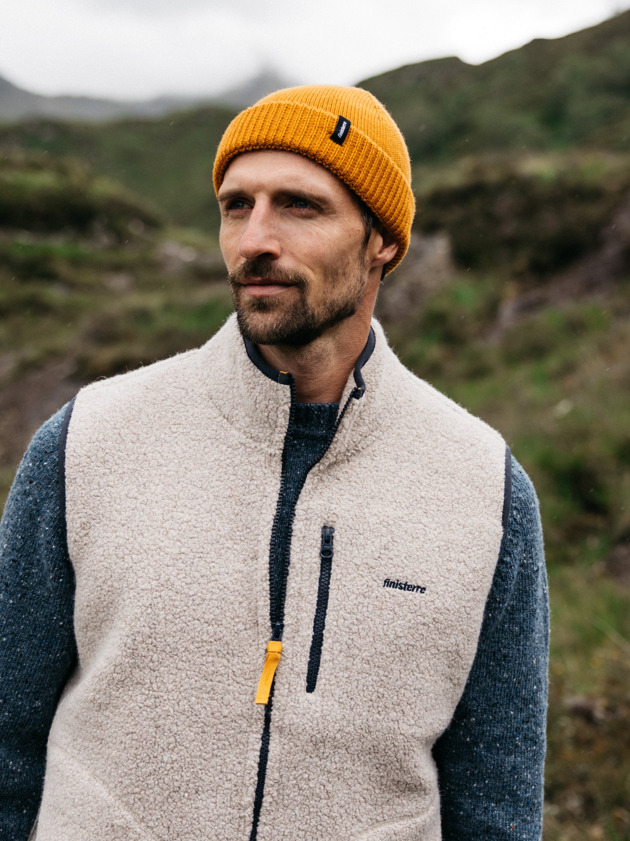 Recycled Wool Fleece Gilet - Hegen
