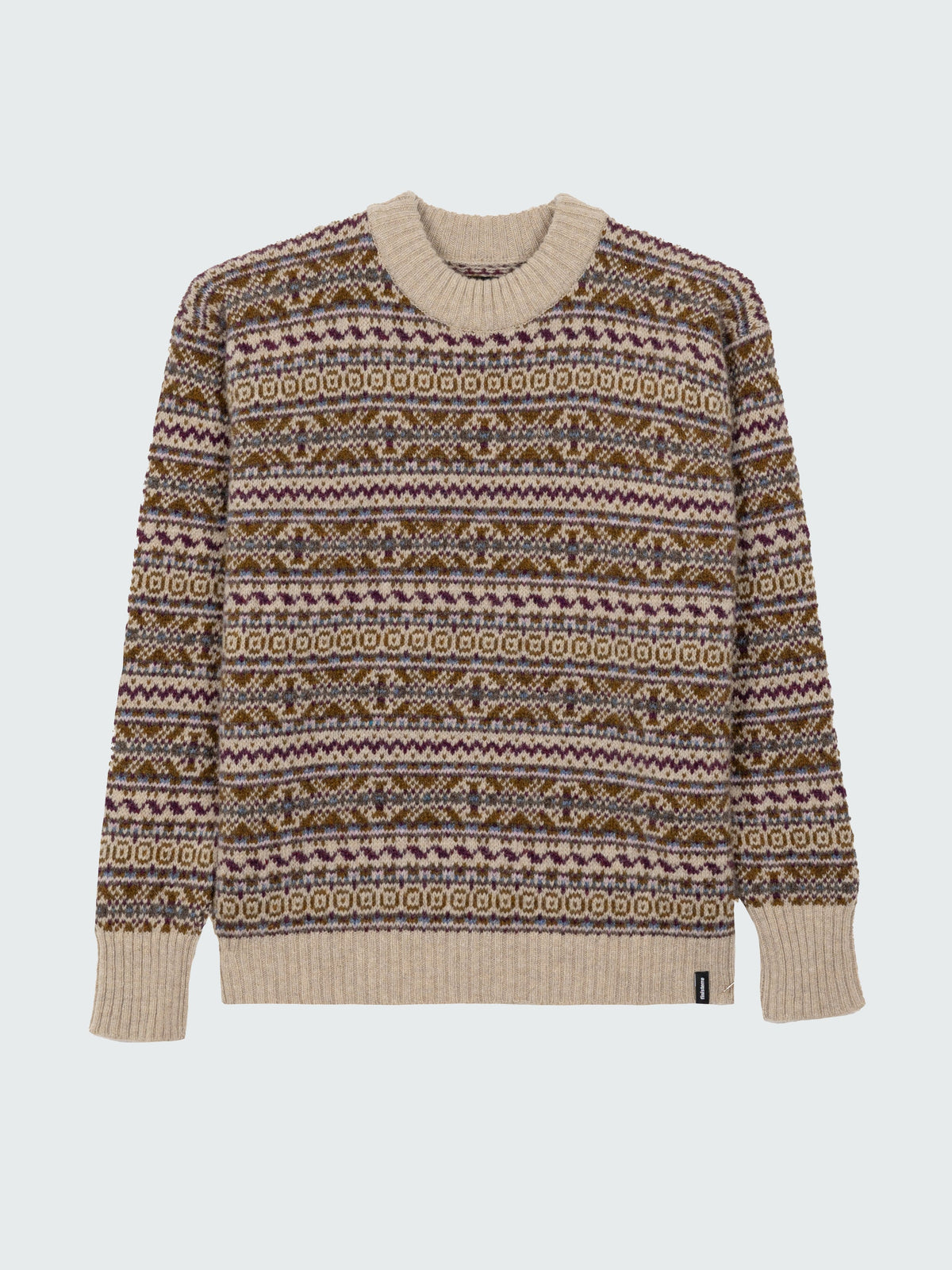 Wool Shetland Fair Isle Jumper