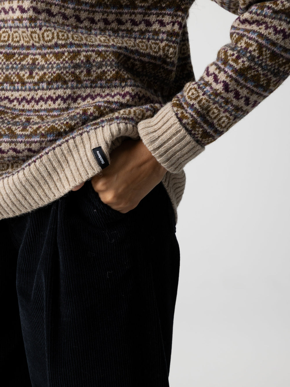 Wool Shetland Fair Isle Jumper