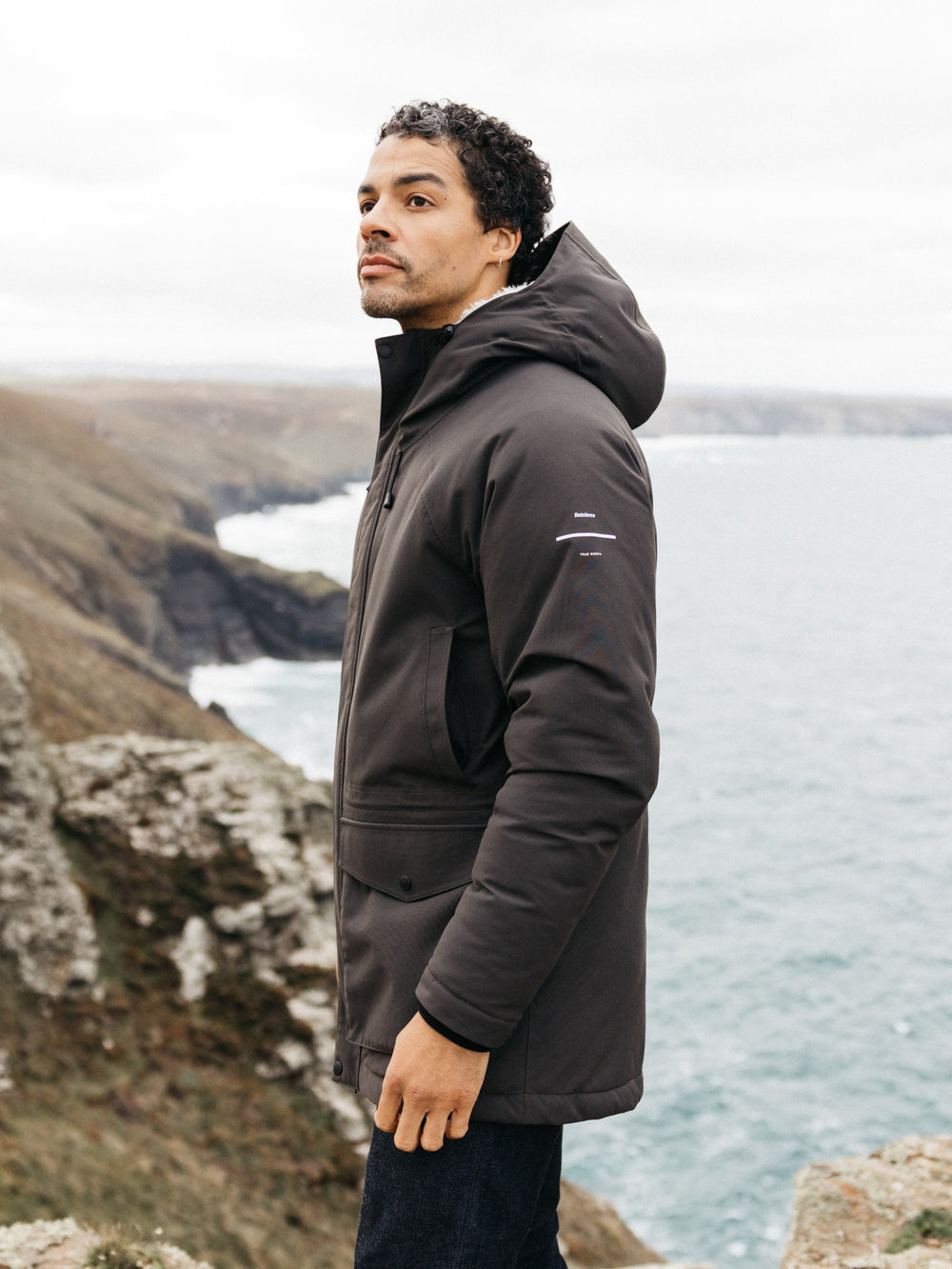 Parka Jacket in Raven - Vellus - Finisterre