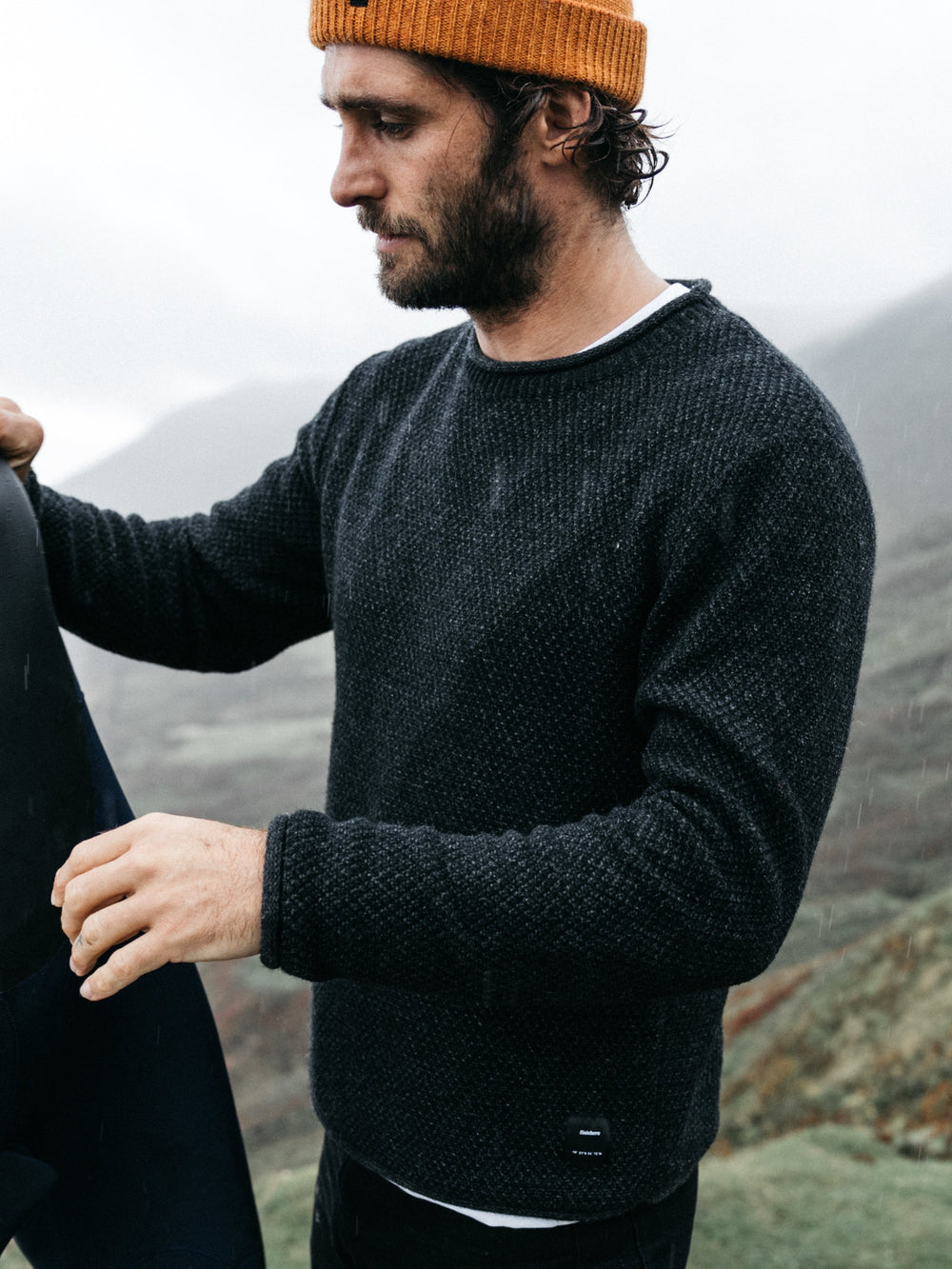 Barents Jumper in Raven